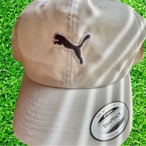 Puma White corduroy universal NWT Cap OS